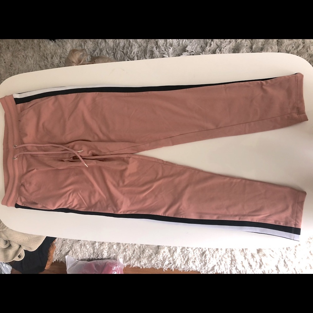 ASOS pink/salmon joggers . NWOT